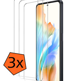 Nomfy Nomfy OPPO A98 Screenprotector - 3 PACK