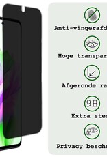 BASEY. Screenprotector Geschikt voor OPPO A98 Screenprotector Privacy Beschermglas - Screenprotector Geschikt voor OPPO A98 Screen Protector Full Screen Privacy - 2 Stuks