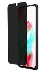 NoXx Screenprotector Geschikt voor OPPO A58 Screenprotector Privacy Tempered Glass Gehard Glas Display Cover