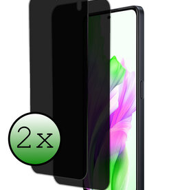 BASEY. BASEY. OPPO A58 Screenprotector Glas Privacy - 2 PACK