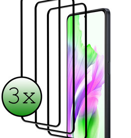 BASEY. BASEY. OPPO A58 Screenprotector Full Cover - 3 PACK