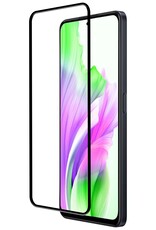 BASEY. Screenprotector Geschikt voor OPPO A58 Screenprotector Beschermglas Full Cover - Screenprotector Geschikt voor OPPO A58 Screen Protector Full Cover