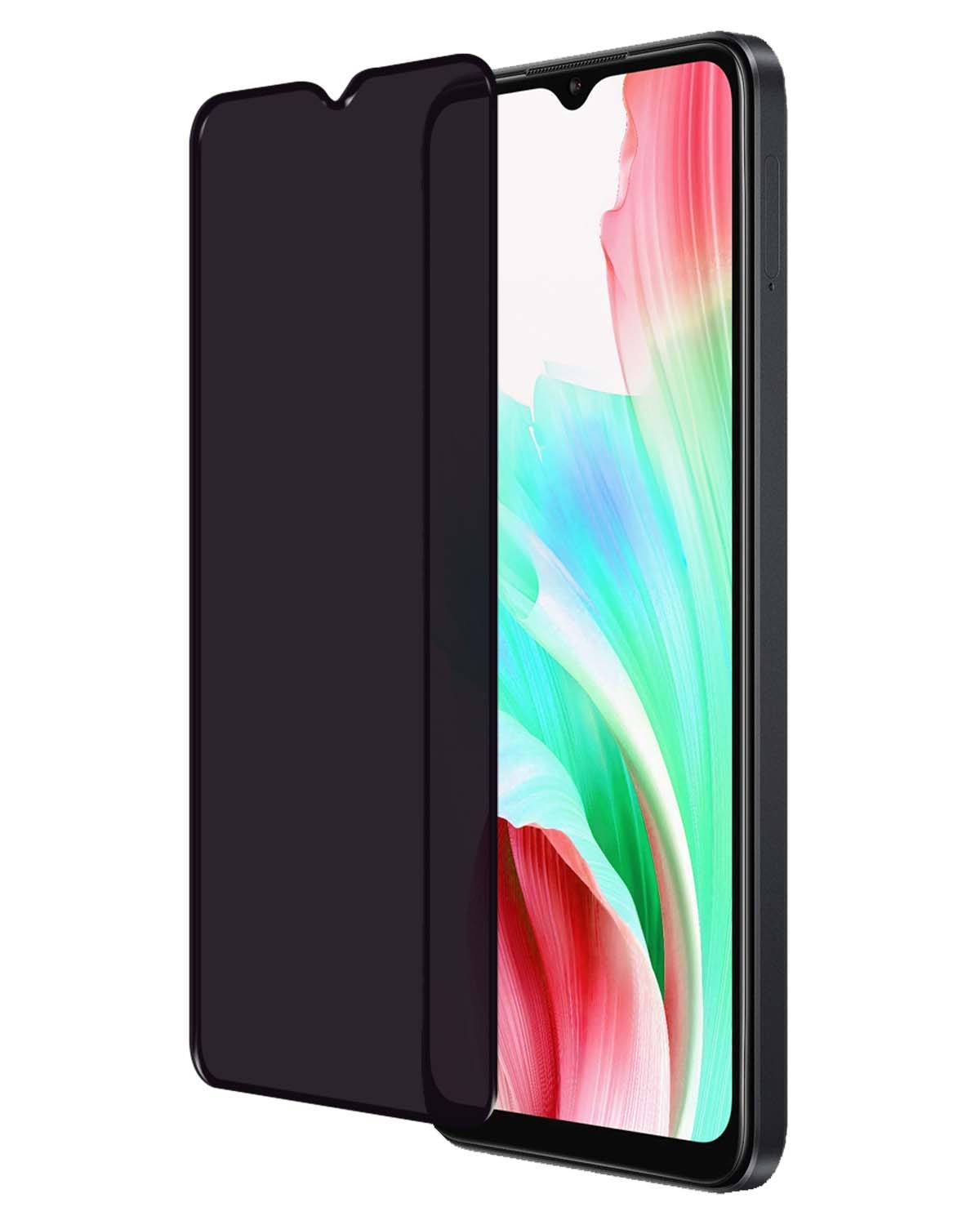 NoXx Screenprotector Geschikt voor OPPO A38 Screenprotector Privacy Tempered Glass Gehard Glas Display Cover