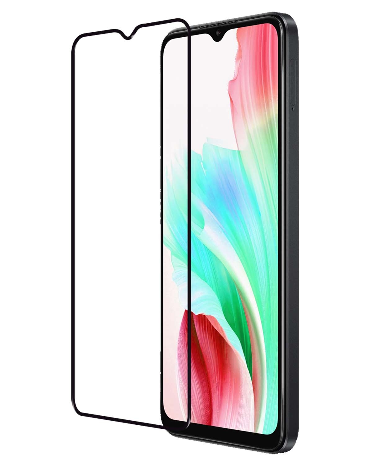 NoXx Screenprotector Geschikt voor OPPO A38 Screenprotector Tempered Glass Gehard Glas Full Cover