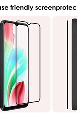 NoXx Screenprotector Geschikt voor OPPO A38 Screenprotector Tempered Glass Gehard Glas Full Cover