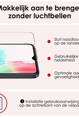 NoXx Screenprotector Geschikt voor OPPO A38 Screenprotector Tempered Glass Gehard Glas Beschermglas - 3x
