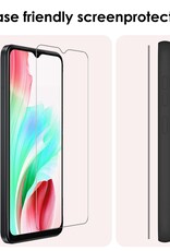 NoXx Screenprotector Geschikt voor OPPO A38 Screenprotector Tempered Glass Gehard Glas Beschermglas - 3x