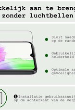 BASEY. Hoes Geschikt voor OPPO A38 Hoesje Siliconen Back Cover Case Met 2x Screenprotector - Hoesje Geschikt voor OPPO A38 Hoes Cover Hoesje - Zwart
