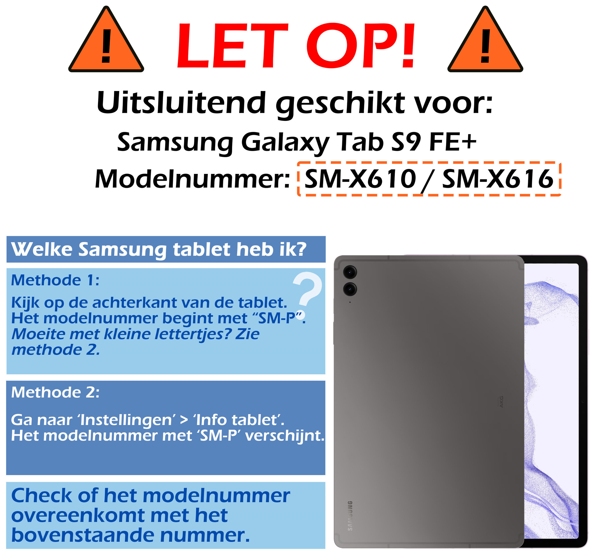 Nomfy Hoes Geschikt voor Samsung Galaxy Tab S9 FE Plus Hoes Toetsenbord Hoes Case Book Cover Hoesje - Hoesje Geschikt voor Samsung Tab S9 FE Plus Keyboard Hoes - Zwart