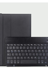 BASEY. Hoesje Geschikt voor Samsung Galaxy Tab S9 Ultra Toetsenbord Hoes Book Case - Hoes Geschikt voor Samsung Tab S9 Ultra Toetsenbord Hoesje Keyboard Cover - Zwart