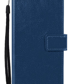 Nomfy Nomfy Samsung Galaxy A15 Hoesje Bookcase - Donkerblauw