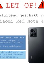 BASEY. Screenprotector Geschikt voor Xiaomi Redmi Note 12 4G Screenprotector Tempered Glass - Screenprotector Geschikt voor Xiaomi Redmi Note 12 4G Beschermglas Screen Protector Glas - 2 Stuks