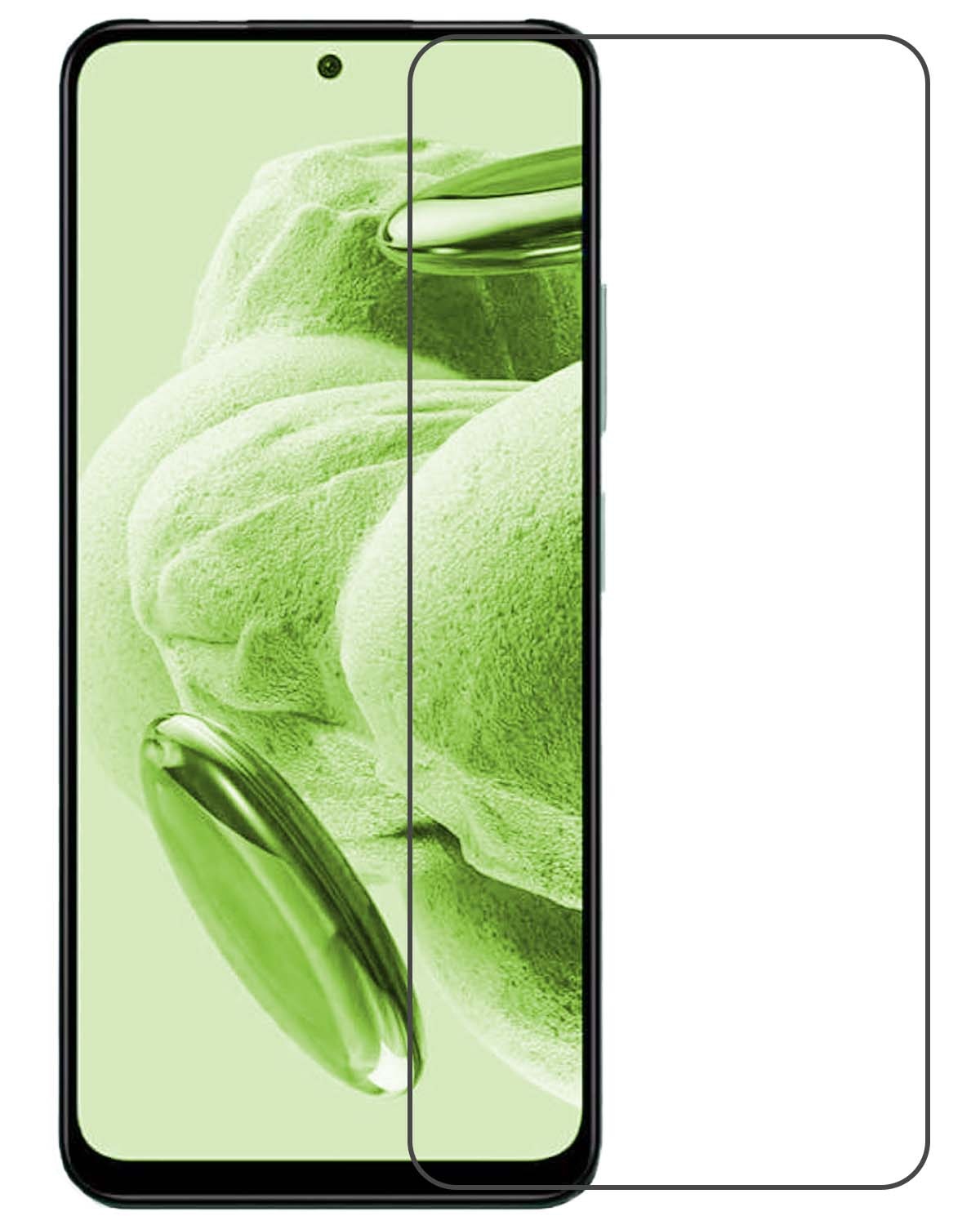 BASEY. Screenprotector Geschikt voor Xiaomi Redmi Note 12 4G Screenprotector Tempered Glass - Screenprotector Geschikt voor Xiaomi Redmi Note 12 4G Beschermglas Screen Protector Glas