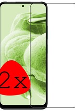 BASEY. Screenprotector Geschikt voor Xiaomi Redmi Note 12 4G Screenprotector Tempered Glass - Screenprotector Geschikt voor Xiaomi Redmi Note 12 4G Beschermglas Screen Protector Glas - 2 Stuks