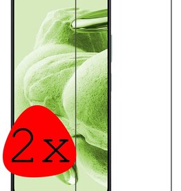 BASEY. BASEY. Xiaomi Red Note 12 4G Screenprotector Glas  - 2 PACK