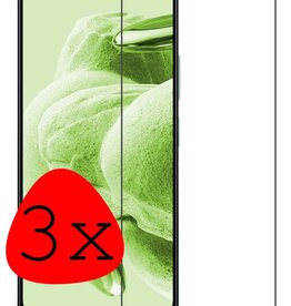 BASEY. BASEY. Xiaomi Red Note 12 4G Screenprotector Glas  - 3 PACK
