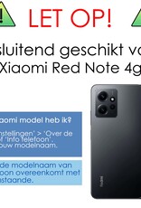 NoXx Screenprotector Geschikt voor Xiaomi Redmi Note 12 4G Screenprotector Tempered Glass Gehard Glas Beschermglas