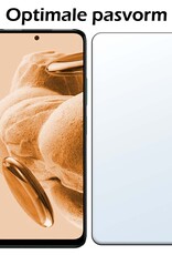 Nomfy Screenprotector Geschikt voor Xiaomi Redmi Note 12 4G Screenprotector Bescherm Glas Tempered Glass - Screenprotector Geschikt voor Xiaomi Redmi Note 12 4G Screen Protector - 3 PACK