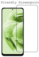 BASEY. Screenprotector Geschikt voor Xiaomi Redmi Note 12 5G Screenprotector Tempered Glass - Screenprotector Geschikt voor Xiaomi Redmi Note 12 5G Beschermglas Screen Protector Glas - 2 Stuks