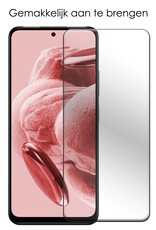 NoXx Screenprotector Geschikt voor Xiaomi Redmi Note 12 5G Screenprotector Tempered Glass Gehard Glas Beschermglas - 2x