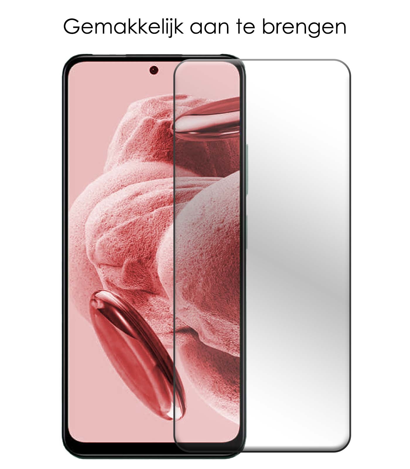 NoXx Screenprotector Geschikt voor Xiaomi Redmi Note 12 5G Screenprotector Tempered Glass Gehard Glas Beschermglas - 2x