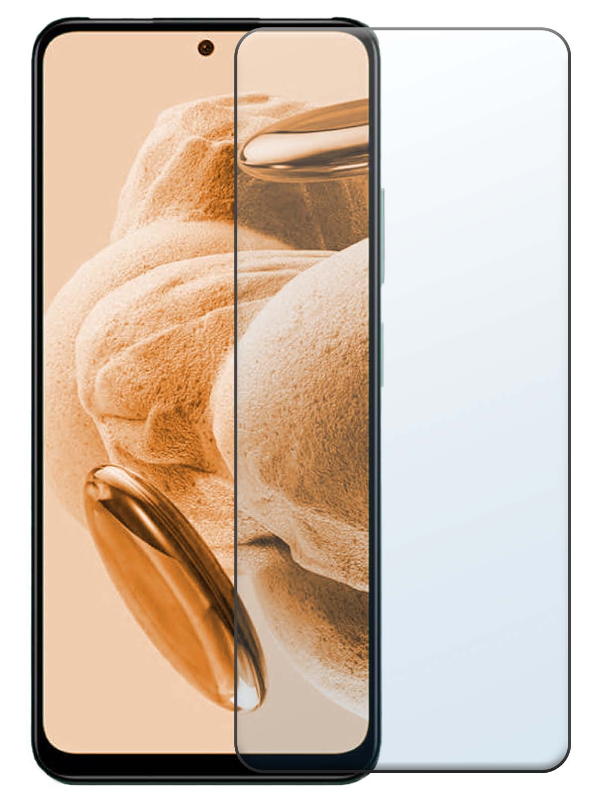 Nomfy Screenprotector Geschikt voor Xiaomi Redmi Note 12 5G Screenprotector Bescherm Glas Tempered Glass - Screenprotector Geschikt voor Xiaomi Redmi Note 12 5G Screen Protector