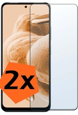 Nomfy Screenprotector Geschikt voor Xiaomi Redmi Note 12 5G Screenprotector Bescherm Glas Tempered Glass - Screenprotector Geschikt voor Xiaomi Redmi Note 12 5G Screen Protector - 2 PACK