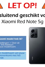 Nomfy Screenprotector Geschikt voor Xiaomi Redmi Note 12 5G Screenprotector Bescherm Glas Tempered Glass - Screenprotector Geschikt voor Xiaomi Redmi Note 12 5G Screen Protector - 2 PACK