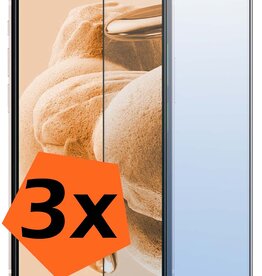 Nomfy Nomfy Xiaomi Red Note 12 5G Screenprotector Glas  - 3 PACK