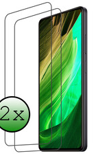 BASEY. Screenprotector Geschikt voor Xiaomi Redmi Note 12 Pro Screenprotector Tempered Glass - Screenprotector Geschikt voor Xiaomi Redmi Note 12 Pro Beschermglas Screen Protector Glas - 2 Stuks