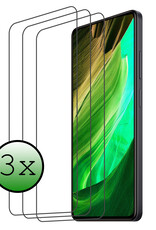 BASEY. Screenprotector Geschikt voor Xiaomi Redmi Note 12 Pro Screenprotector Tempered Glass - Screenprotector Geschikt voor Xiaomi Redmi Note 12 Pro Beschermglas Screen Protector Glas - 3 Stuks