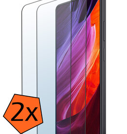 Nomfy Nomfy Xiaomi Red Note 12 Pro Screenprotector Glas  - 2 PACK