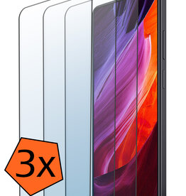 Nomfy Nomfy Xiaomi Red Note 12 Pro Screenprotector Glas  - 3 PACK