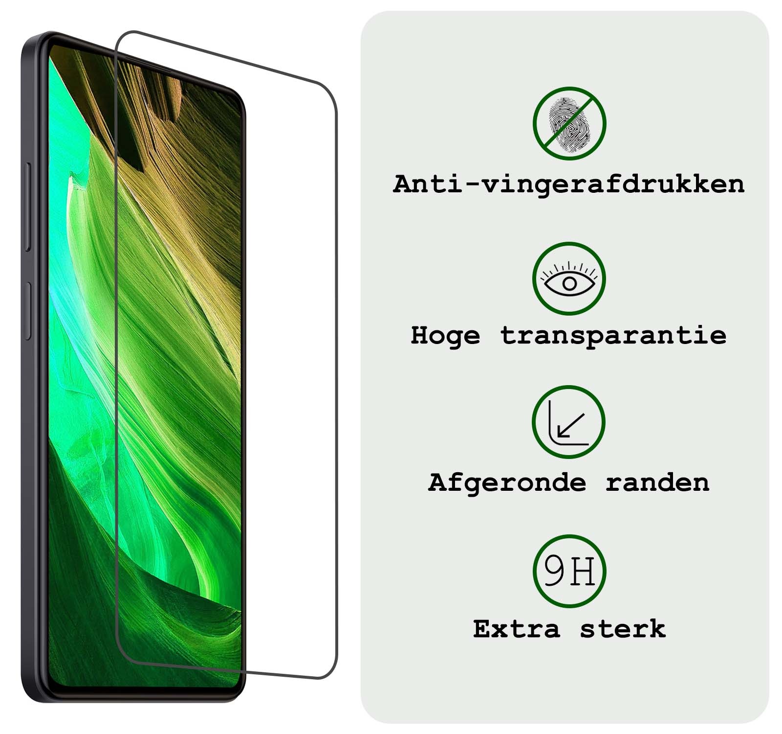 BASEY. Screenprotector Geschikt voor Xiaomi Redmi Note 12 Pro+ Screenprotector Tempered Glass - Screenprotector Geschikt voor Xiaomi Redmi Note 12 Pro+ Beschermglas Screen Protector Glas - 2 Stuks