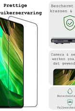 BASEY. Screenprotector Geschikt voor Xiaomi Redmi Note 12 Pro+ Screenprotector Tempered Glass - Screenprotector Geschikt voor Xiaomi Redmi Note 12 Pro+ Beschermglas Screen Protector Glas - 3 Stuks