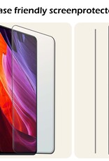 Nomfy Screenprotector Geschikt voor Xiaomi Redmi Note 12 Pro+ Screenprotector Bescherm Glas Tempered Glass - Screenprotector Geschikt voor Xiaomi Redmi Note 12 Pro+ Screen Protector - 3 PACK