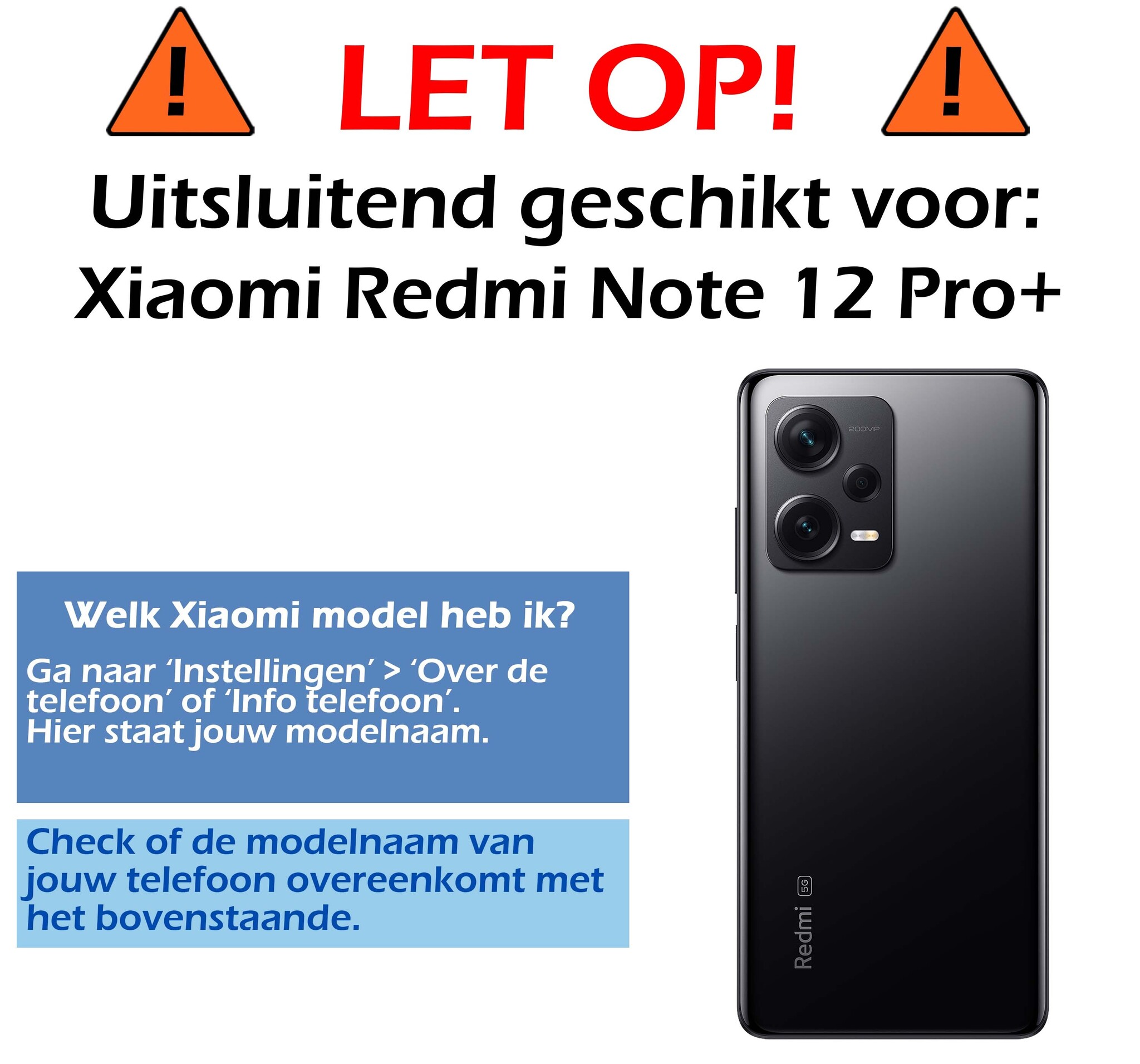 Nomfy Screenprotector Geschikt voor Xiaomi Redmi Note 12 Pro+ Screenprotector Bescherm Glas Tempered Glass - Screenprotector Geschikt voor Xiaomi Redmi Note 12 Pro+ Screen Protector - 3 PACK