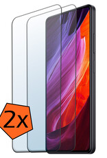 Nomfy Screenprotector Geschikt voor Xiaomi Redmi Note 12 Pro+ Screenprotector Bescherm Glas Tempered Glass - Screenprotector Geschikt voor Xiaomi Redmi Note 12 Pro+ Screen Protector - 2 PACK