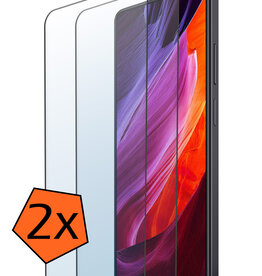 Nomfy Nomfy Xiaomi Red Note 12 Pro+ Screenprotector Glas  - 2 PACK