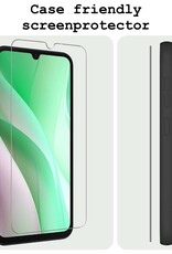 BASEY. Screenprotector Geschikt voor Samsung A15 Screenprotector Tempered Glass - Screenprotector Geschikt voor Samsung Galaxy A15 Beschermglas Screen Protector Glas - 2 Stuks