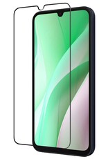 BASEY. Screenprotector Geschikt voor Samsung A15 Screenprotector Beschermglas Full Cover - Screenprotector Geschikt voor Samsung Galaxy A15 Screen Protector Full Cover