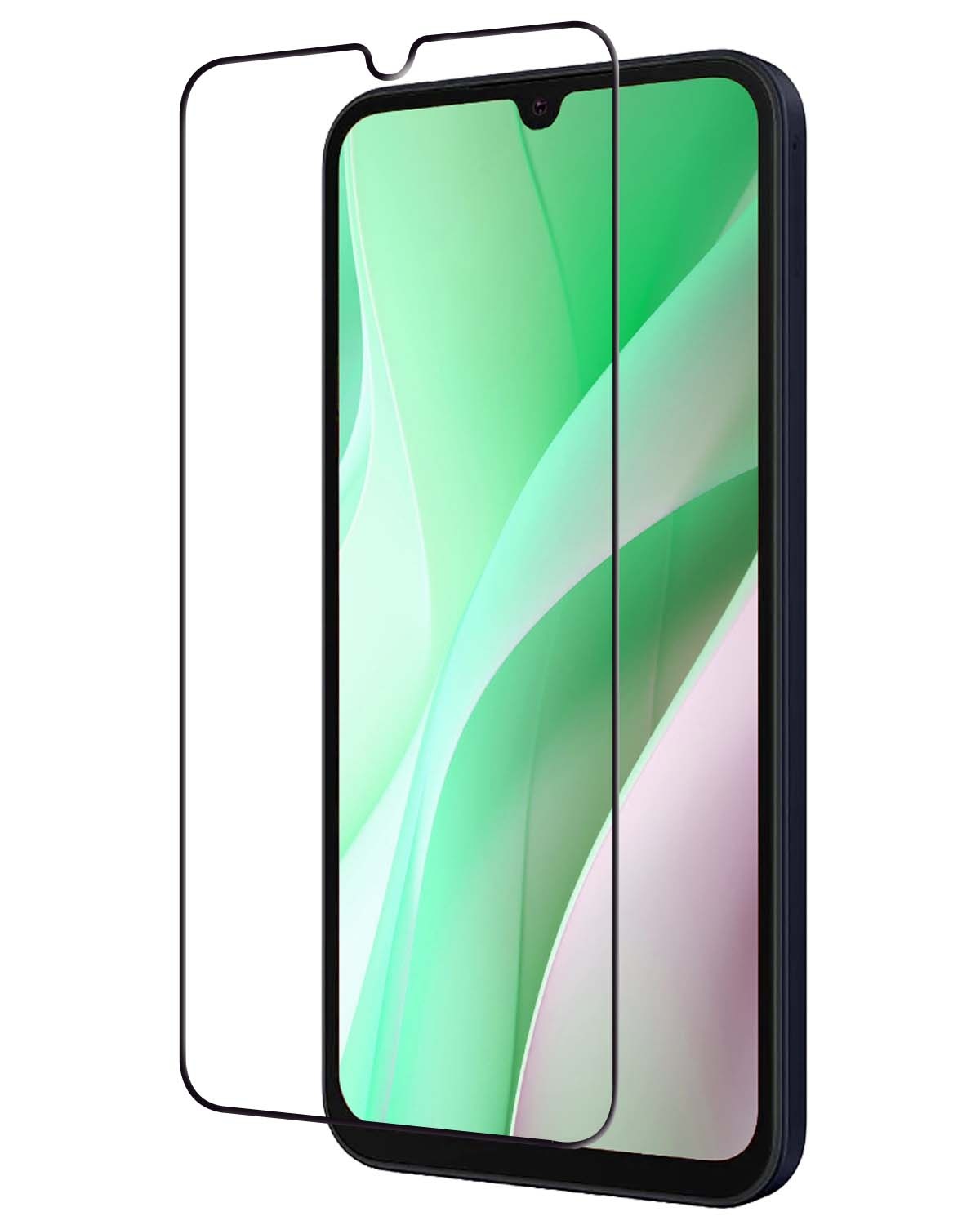 BASEY. Screenprotector Geschikt voor Samsung A15 Screenprotector Beschermglas Full Cover - Screenprotector Geschikt voor Samsung Galaxy A15 Screen Protector Full Cover