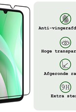 BASEY. Screenprotector Geschikt voor Samsung A15 Screenprotector Beschermglas Full Cover - Screenprotector Geschikt voor Samsung Galaxy A15 Screen Protector Full Cover - 3 Stuks