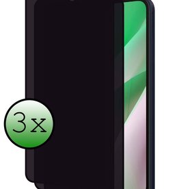 BASEY. BASEY. Samsung Galaxy A15 Screenprotector Glas Privacy - 3 PACK