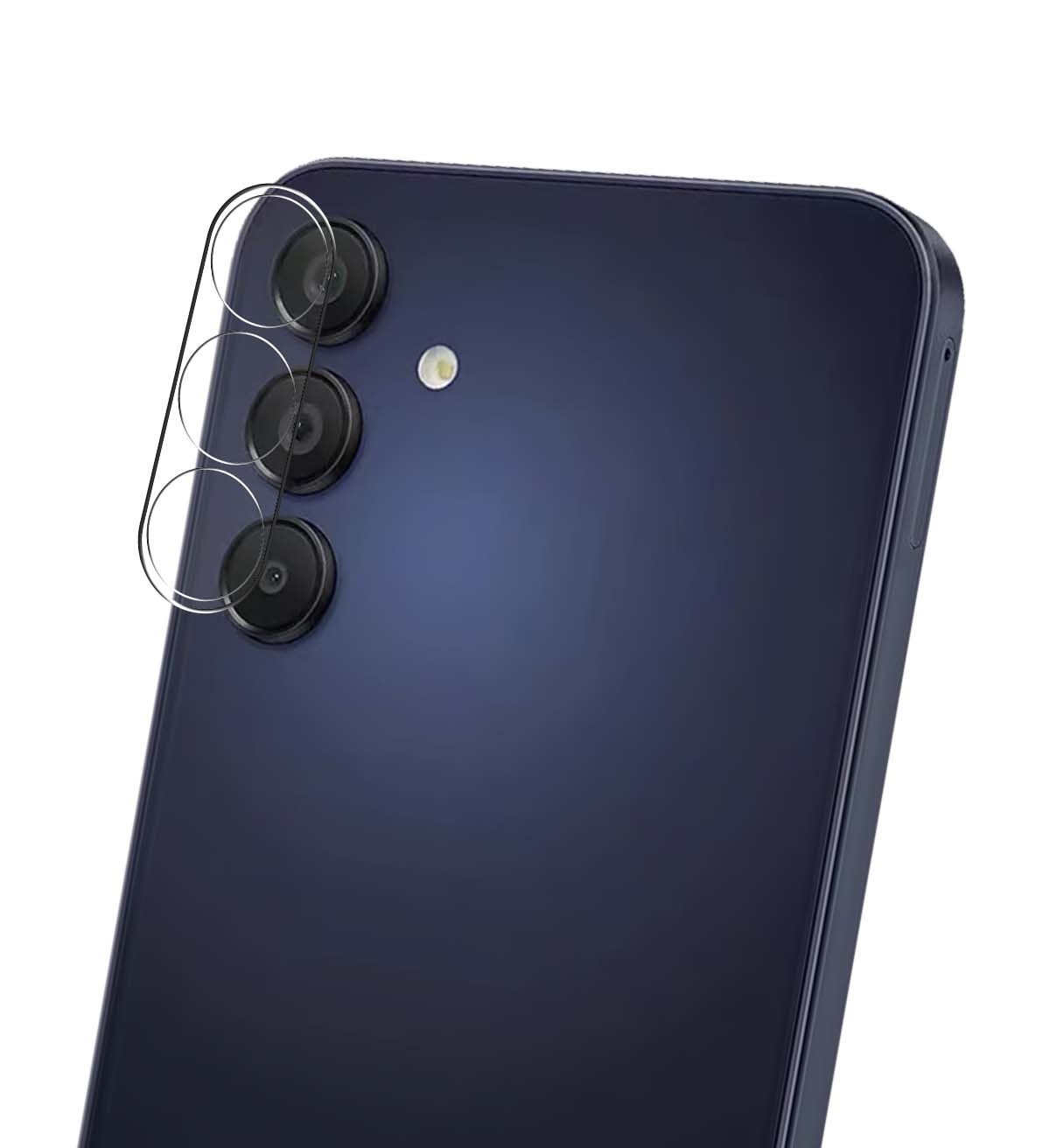 BASEY. Screenprotector Geschikt voor Samsung A15 Camera Screenprotector Tempered Glass Beschermglas Camera - Screenprotector Geschikt voor Samsung Galaxy A15 Camera Screen Protector