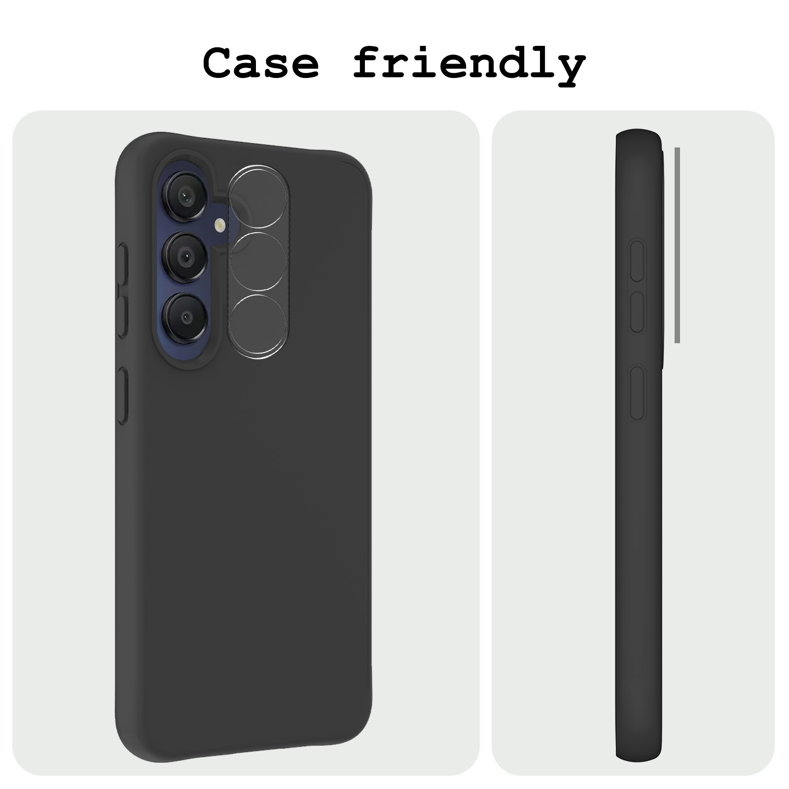 BASEY. Screenprotector Geschikt voor Samsung A15 Camera Screenprotector Tempered Glass Beschermglas Camera - Screenprotector Geschikt voor Samsung Galaxy A15 Camera Screen Protector - 2 Stuks