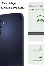 BASEY. Screenprotector Geschikt voor Samsung A15 Camera Screenprotector Tempered Glass Beschermglas Camera - Screenprotector Geschikt voor Samsung Galaxy A15 Camera Screen Protector - 2 Stuks