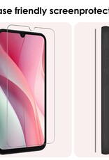 NoXx Screenprotector Geschikt voor Samsung A15 Screenprotector Tempered Glass Gehard Glas Beschermglas - 2x