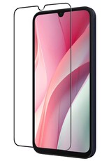 NoXx Screenprotector Geschikt voor Samsung A15 Screenprotector Tempered Glass Gehard Glas Full Cover