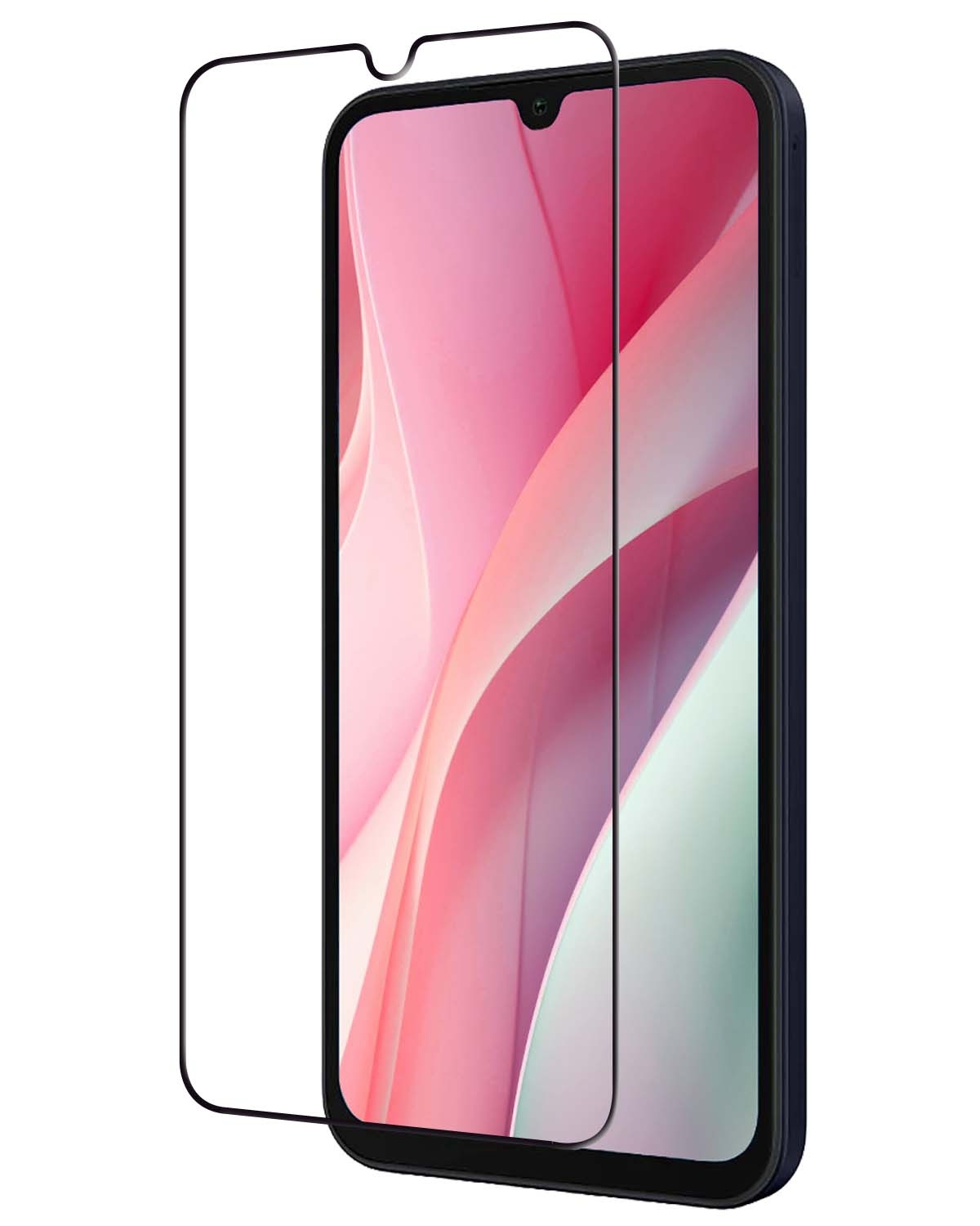 NoXx Screenprotector Geschikt voor Samsung A15 Screenprotector Tempered Glass Gehard Glas Full Cover